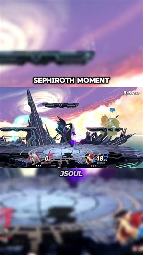 SSBU - My Sephiroth Is SICK!! #smashultimate #ssbu #shorts