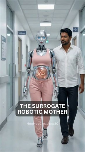 Hoo Hoo on Instagram: "The Surrogate Robotic Mother in the Future. #robot #surrogatemother"