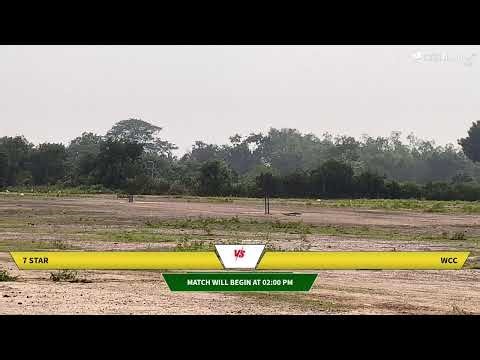 7 STAR vs WCC live cricket match | WCC TOURNAMENT 2025 - 2026 live - Greenland School Ground Andima