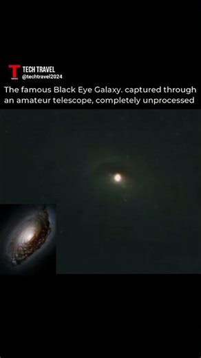 This is M64, also known as the Black Eye Galaxy.
