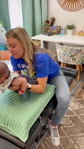 Little hip adjustment. #chiro #chiropractor #mommaschiro #chiropractic #fyp #🥰 #🤍 #🥺 #🤗 #💕 #adjustment #asmr