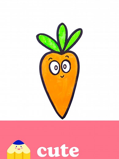 Learn to Draw Carrots Easily with This Tutorial