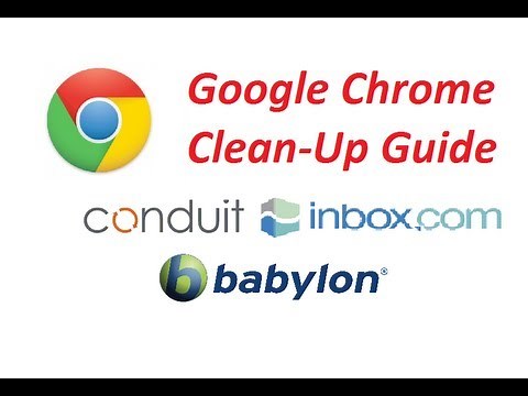 Remove Toolbars and Unwanted Search Providers from Chrome