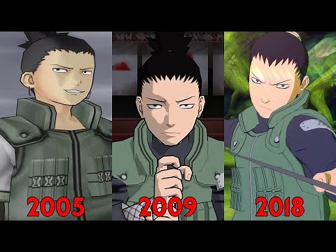 Shikamaru Nara - All Ultimate & Team Ultimate Jutsu Evolution (60 FPS)