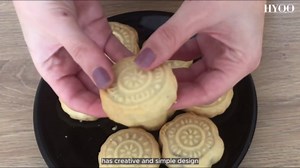 Wooden Cookie Molds for Baking - Moon Cake Molder Cookie Stamps Chinese Mooncake Mold - 3 Wooden Flowers Cookie Stamp Baking Moon Cake Mold for Muffin, Chocolate Mold Pie Stamps Dough Butter