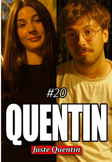 QUENTIN épisode 20 Juste Quentin 🎭 Thibault Dardant et Anaïs Lamontre 🎥 @MJM – MaximeJeanMusic 🎤 @thibdelacoste Crédit musique : @Sam (générique) et maxime jean (fin) Un épisode par semaine (normalement, mais là je prend des vacances) #sketch #acteur #drole #acting #quentin