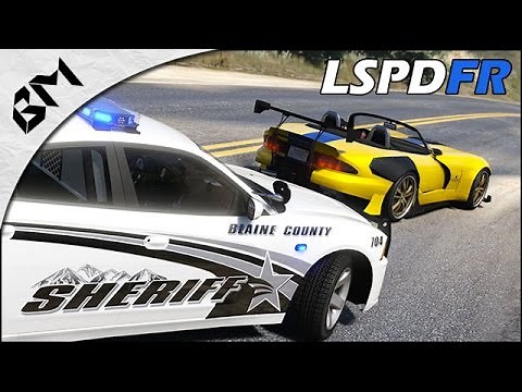 GTA 5 - LSPDFR - Course Poursuite - Évadé de Prison - Patrouille 19