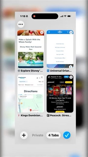 How to close all browser tabs on an Apple iPhone 2026! #iphone #apple
