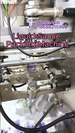 Liquid Sauce Packing Machine | Sauce Packaging Machine |