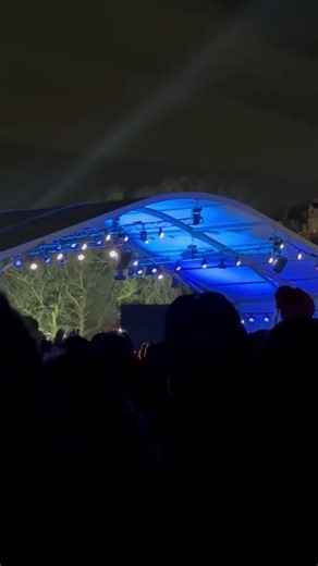 The intro of the live national tree lighting ceremony
