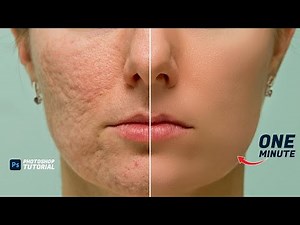 Smooth Skin in Photoshop in Just 1 Minute | Easy Skin Retouching Tutorial