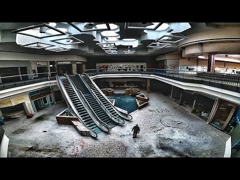 EXPLORING ABANDONED NORTHRIDGE MALL - WE SET OFF THE ALARMS