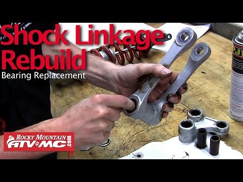 Motorcycle Shock Linkage Rebuild & Bearing Replacement