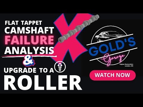 307 SBC flat tappet cam failure analysis and upgrade to roller camshaft