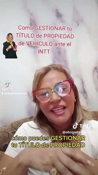 Gestión de Título de Propiedad de Vehículo ante el INTT