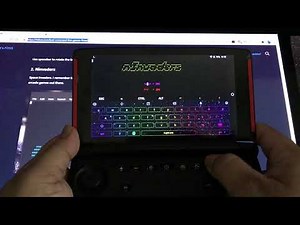 Play Command Line linux games with Powkiddy X18 controller