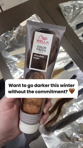Wella Professionals Colour Fresh Mask in Chocolate Touch - Transform Your Brunette Hair