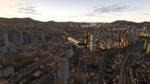 Kai Tak approach possible in XP11?