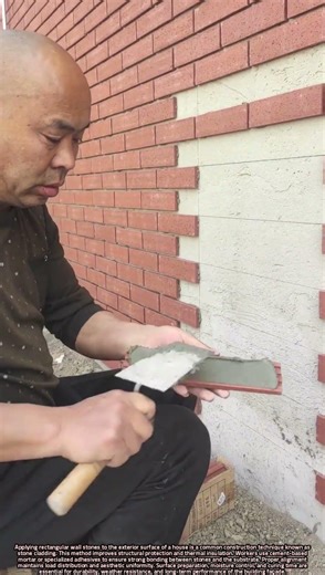 Scientific Principles of Rectangular Exterior Wall Stone Installation