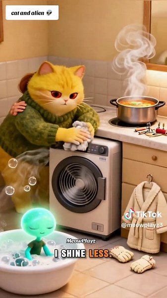 Adventures of a Cat and Alien Friends