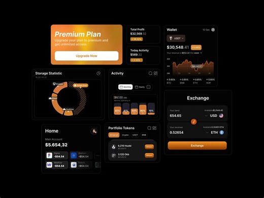 payment dashboard web ui design