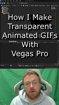How To Make Transparent GIFs with Vegas Pro