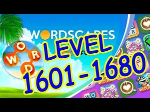 WordScapes Level 1601-1680 Answers | Frost
