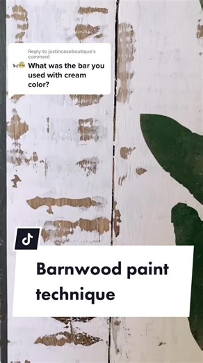 Barnwood Painting Technique Explained in Detail
