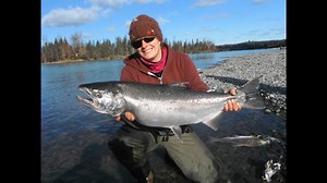 Using a slip-bobber set up to fish for silver salmon