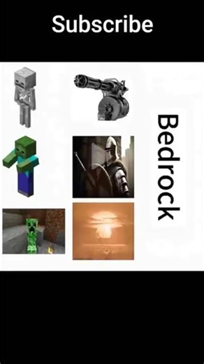 This Bedrock Mob is very DANGEROUS 🥶😅🔥 | #minecraft #shorts