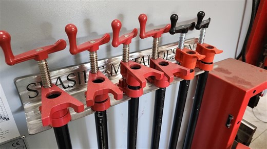 Shop Pipe Clamp Organizer, Fixture Table Organization, Holds up to 6 Tools - Etsy