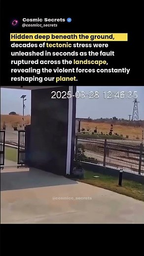 Rare Footage of Earth’s Crust Breaking During Earthquake #shorts #trending #viral #ytshorts #earth