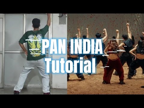 Pan India Steps Tutorial | Pan India Dance | Guru Randhawa Pan India Hookstep
