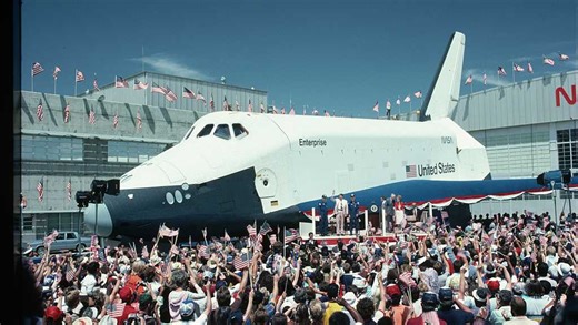 This Day in History: NASA unveils Space Shuttle Enterprise