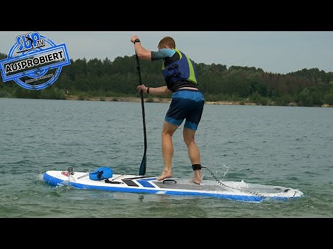 F2 SUP-Board vom Discounter (Lidl) AUSPROBIERT - Unsere ersten Eindrücke vom 250€ Lidl SUP-Board