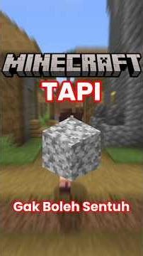 Minecraft Tapi Aku Gak Boleh Sentuh Block #minecraft #mimecraftshorts #minecraftsurvival