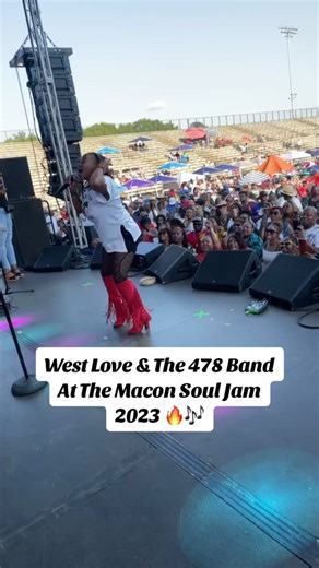 WEST LOVE & THE 478 BAND AT THE MACON SOUL JAM 2023 🔥🎶 #westlove #allthingswestlove #westlovevideos #redboots #southernsoul #southernsoulartist #redboots #thepartystarter #theprincessofsouthernsoul #fyp #viralvideo #singer #performer #thatgirlinthemredboots #maconsouljam