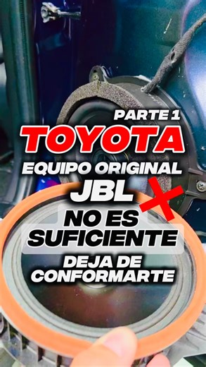 Type-Rsound | Caraudio | Multimedia | Seguridad | on Instagram: "¿De verdad te gusta cómo suena el equipo JBL de tu TOYOTA?🤔 Nuestro cliente del RAV4 lo tenía claro: NO. Altavoces traseros sin tweeter = sonido apagado. Y aquí no nos conformamos. 💥 Primera fase: cambiarlos por unos de verdad. Los elegidos: AUDIO SYSTEM MXC165EVO. Segunda fase: lo verás en el próximo Vídeo. 👉 Si tú también piensas que tu coche puede sonar mucho mejor, ya sabes dónde encontrarnos. #Toyota #JBLNoEsSuficiente #Aud