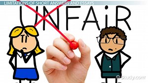 Strengths & Limitations of Short Answer & Essay Questions - Video | Study.com