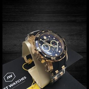 Set date and time on Invicta Pro Diver 6981 watch | Biseli Watchmaking