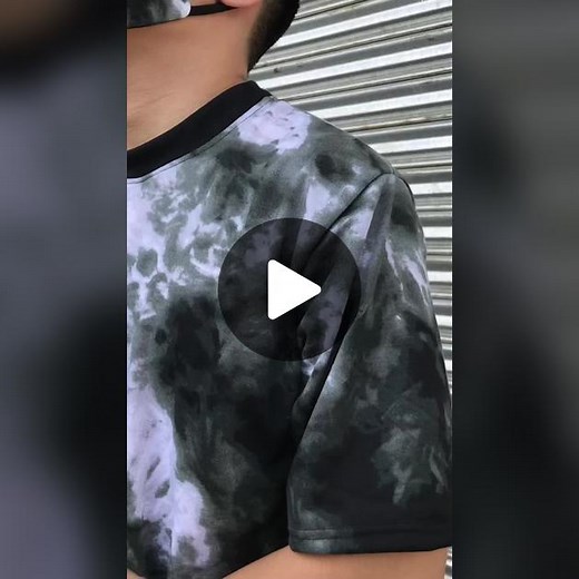 The Outline | Oversized Tie Dye Shirt in Green Ash Dye Design 🔥 #fyp #foryoupage #fypシ゚viral #oversized #tiedye #shirt #mens #tiktokshop #theoutline2020