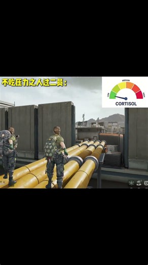 三角洲行动：不吃压力之人就这样过二员#三角洲行动 #三角洲行动欢乐剧场 #低皮质醇 #meme #玩三角洲我是 #小普（三角洲重生版）