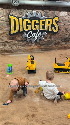 DIGGER’S CAFE ☕️ 🦺 🏖️ on Instagram: "Come on down for our OPEN SANDBOX SESSIONS - Please note our hours have changed! ⏰‼️ With our extended hours our OPEN SANDBOX is now available from 9am-11am Monday to Friday, two sessions 9-10am and 10am-11am 🪏 Book online at www.diggerscafe.ca under bookings! 📅 #diggerscafetruro #playtherapy #cafedate #cafestruro #sandboxplay"