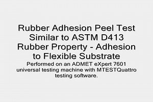 Rubber Adhesion Peel Test