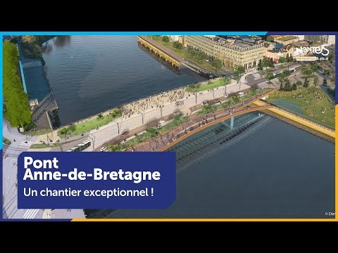 IMAGES. L'impressionnante charpente métallique du pont Anne-de-Bretagne va rejoindre Nantes par la mer et la Loire