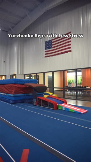 Competition season is in full swing, and time is limited— but basics are vital to maintaining peak performance. This drill using the Folding Mini Ramp and T-Trainer delivers a big impact without unnecessary stress on the body. 👏 Focusing on shapes, body tension, and multiple turns builds consistency and confidence that transfers directly to the competition floor. | Tumbl Trak