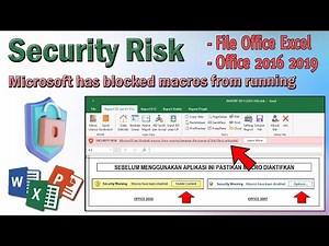 Must know, How to Overcome Microsoft has Blocked Macros File Untrusted Office Security Risk