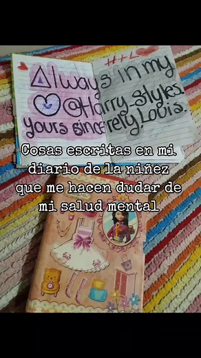 Confesiones del diario de la niñez que impactan en mi salud mental