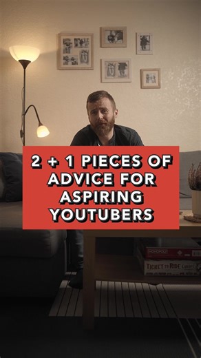 2 1 Piece of advice for aspiring Youtubers 👀 #contentcreationtips #filmtok #videotips #videographytips #filmmakingtips #youtube