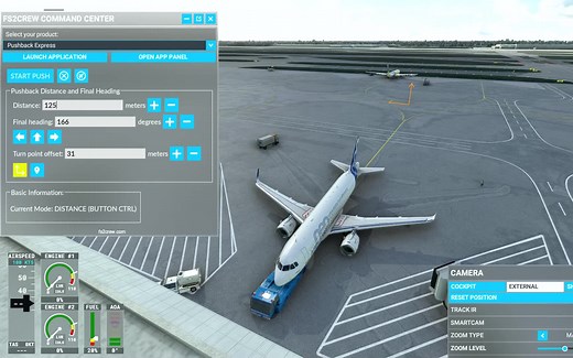FS2CREW PUSHBACK MSFS 一次交互上的进化